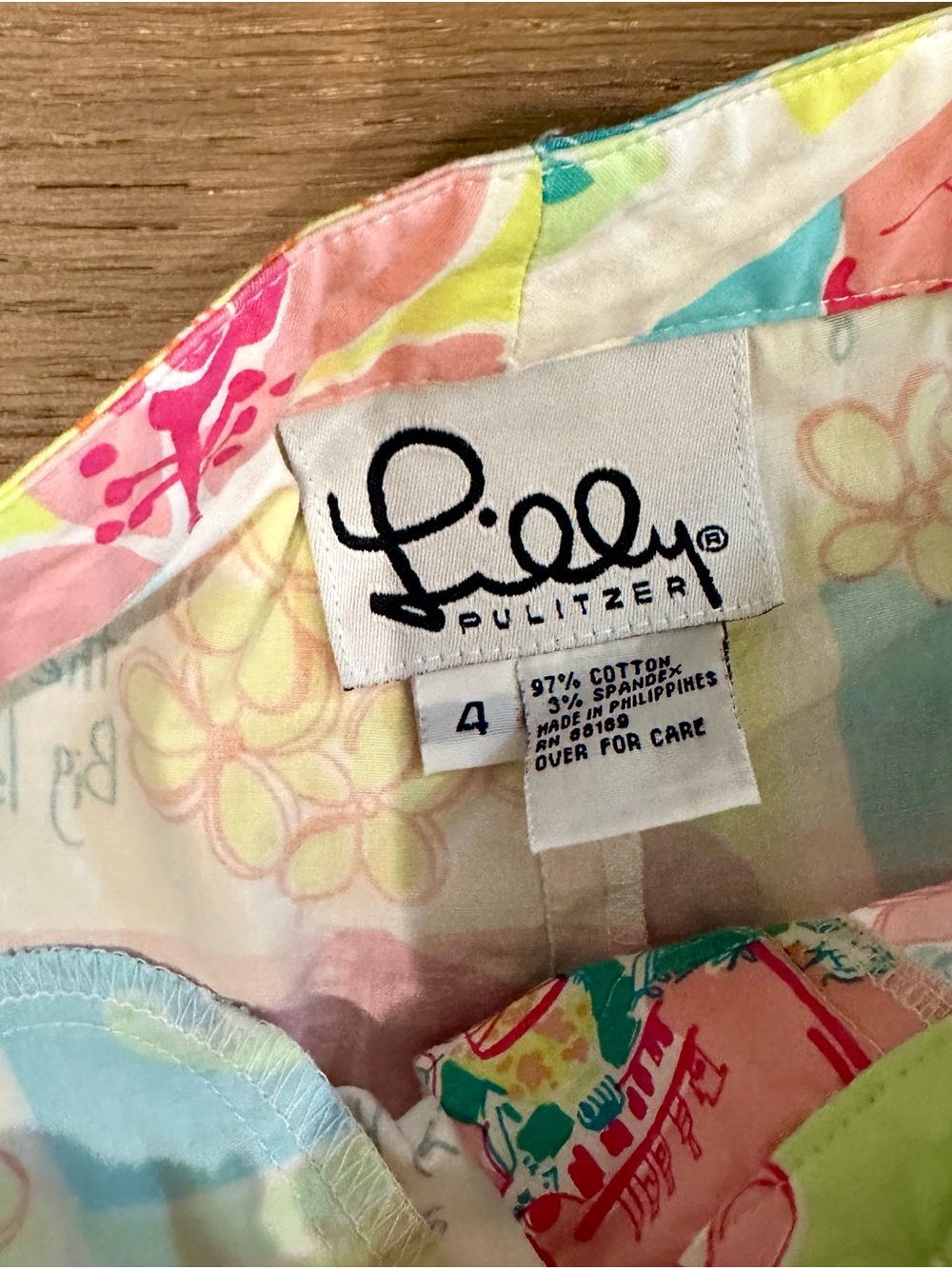 Lilly Pulitzer Colorful Tropical & Pink Floral Vintage - Picture 2 of 10